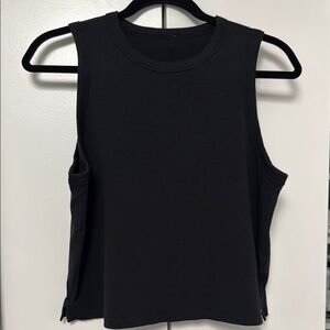 Lululemon organic cotton crewneck tank top